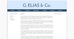 Desktop Screenshot of gelias.com